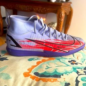 Nike Kids' Mercurial Superfly 8 Academy KM Turf Soccer Cleats